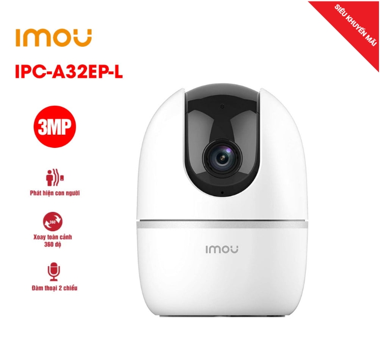 Camera trong nhà 3MP IMOU IPC-A32EP-L